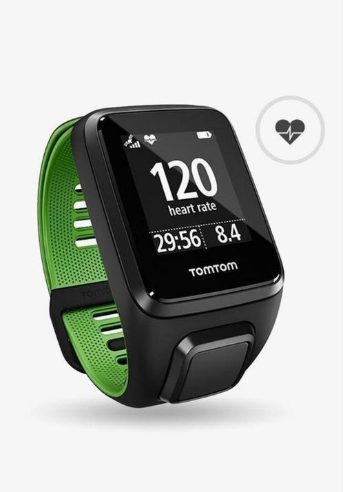 TomTom Runner 3 GPS music Sporthorloge, Handtassen en Accessoires, Sporthorloges, Nieuw, Afstand, Waterdicht, Ophalen