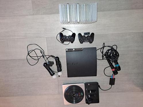 Playstation 3 + games + toebehoren, Games en Spelcomputers, Spelcomputers | Sony PlayStation 3, Gebruikt, Ophalen