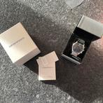 Armani horloge AR1863, Handtassen en Accessoires, Manchetknopen, Ophalen of Verzenden, Nieuw, Zilver