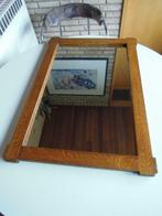 miroir miroir mural avec cadre en bois de chêne, Maison & Meubles, Accessoires pour la Maison | Miroirs, Enlèvement ou Envoi, Moins de 100 cm