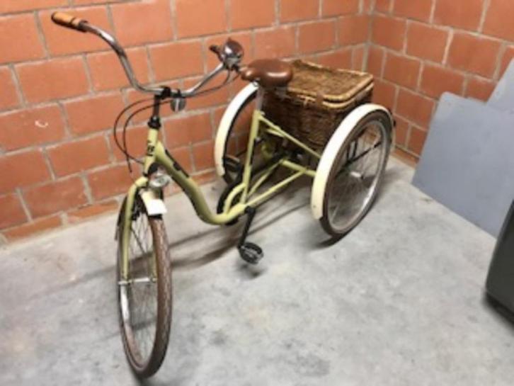 Driewielfiets volwassenen retro model, Fietsen en Brommers, Fietsen | Driewielfietsen, Zo goed als nieuw, Ophalen