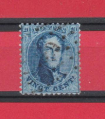 N 15 Oblitéré - Léopold I Type médaillon de 1863. beschikbaar voor biedingen
