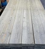 Barnwood I Verouderd steigerhout I steigerplanken grijs, Doe-het-zelf en Bouw, Geïmpregneerd, Minder dan 25 mm, Nieuw, Ophalen of Verzenden