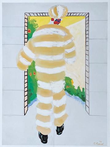 Raveel - Grote print 52 x 39 cm - Zeer beschikbaar voor biedingen
