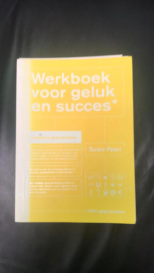Susie Pearl - Werkboek voor geluk en succes, Boeken, Psychologie, Zo goed als nieuw, Ophalen of Verzenden