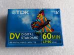 TDK DVM-60 Mini DV Cassette met 60 minuten, TV, Hi-fi & Vidéo, Caméscopes numériques, Enlèvement ou Envoi, Mini DV