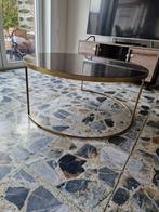 table de salon, Maison & Meubles, Comme neuf, Métal, Moins de 50 cm, Rond