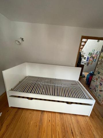 Lit Ikea avec tiroir pour 2ème personne