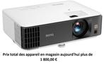Projecteur BenQ TK700 4K + Ecran projecteur 200 Super offre+, BenQ- iVisions- Xpand, Comme neuf, Enlèvement, DLP