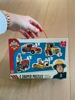 4 puzzels brandweerman Sam 8-10-12-14 stukjes, Kinderen en Baby's, Ophalen of Verzenden, Minder dan 10 stukjes, 2 tot 4 jaar