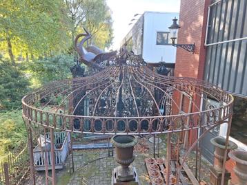 prieel dak voor prieel van smeedijzer beschikbaar voor biedingen