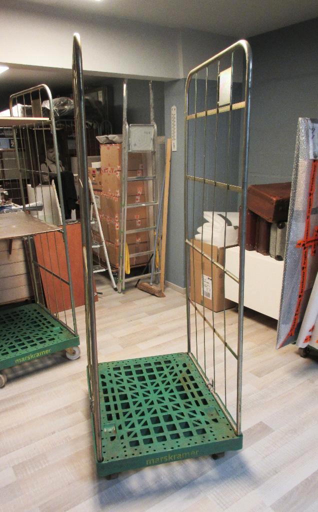 Rolcontainers, Doe-het-zelf en Bouw, Transportwagens, Gebruikt, Ophalen of Verzenden