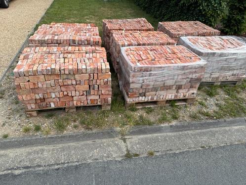 6000 antieke, handgekuiste bakstenen, boerkes, Doe-het-zelf en Bouw, Metselstenen, Gebruikt, Bakstenen, Ophalen