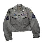 WWII US Ike Jacket 3rd Cavalry Regiment Named, Ophalen of Verzenden