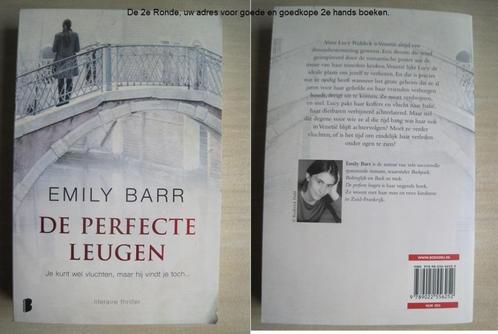 212 - De perfecte leugen - Emily Barr, Livres, Thrillers, Comme neuf, Envoi