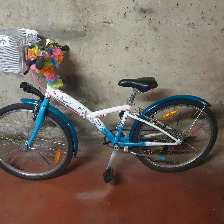 Kinderfiets btwin, Fietsen en Brommers, Fietsen | Meisjes, Zo goed als nieuw, Versnellingen, Ophalen of Verzenden