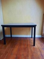 Tafel met uitschuifbare zijkanten, Huis en Inrichting, Tafels | Eettafels, Ophalen, Zo goed als nieuw, Rechthoekig