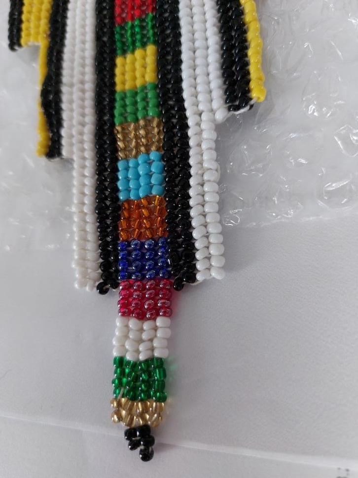 Zuid-Afrikaanse Kralen Muur Opknoping, Antiek en Kunst, Kunst | Niet-Westerse kunst, Ophalen of Verzenden