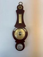 Antieke barometer mahoniehout, Audio, Tv en Foto, Weerstations en Barometers, Ophalen, Zo goed als nieuw, Barometer