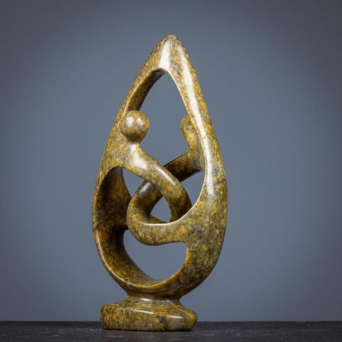 serpetine beeld van soapstone, Antiek en Kunst, Kunst | Designobjecten, Ophalen of Verzenden