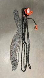 Kettingtakel 1T 10m, Ophalen, Gebruikt, Handmatig