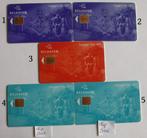 Telefoonkaarten Belgacom Kp  15  (5 stuks), Ophalen of Verzenden
