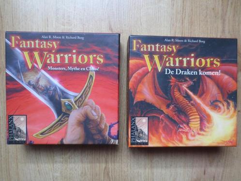 Fantasy Warriors, Hobby en Vrije tijd, Gezelschapsspellen | Kaartspellen, Zo goed als nieuw, Ophalen of Verzenden
