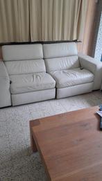 2x 3 zit zetels elektrisch, Huis en Inrichting, Ophalen, Gebruikt, Driepersoons, Leer