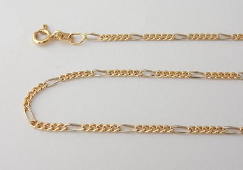 18 karaat Gouden Cuban Valkoogschakel Cubaanse Ketting, Handtassen en Accessoires, Kettingen, Nieuw, Goud, Goud, Ophalen of Verzenden