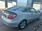 Mercedes C180 Kompressor, Auto's, Traction-control, Zwart, Leder, Bedrijf