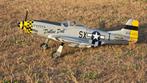 E-Flite Mustang p-51d, Hobby en Vrije tijd, Modelbouw | Radiografisch | Vliegtuigen, Ophalen, Gebruikt, Elektro, RTF (Ready to Fly)