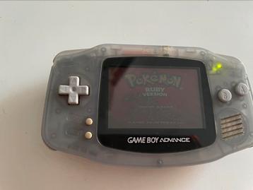 Game boy advance + pokemon ruby version beschikbaar voor biedingen