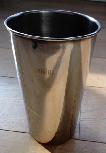 Braun aluminium kom voor staafmixer (nieuw) beschikbaar voor biedingen