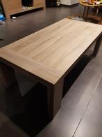 Eiken salontafel, Ophalen, Gebruikt, 100 tot 150 cm, Eikenhout