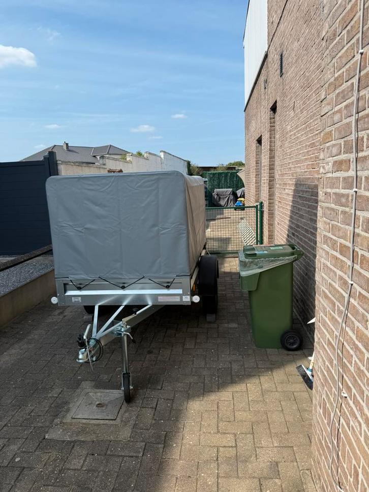 Aanhangwagen gesloten, Auto diversen, Aanhangers en Bagagewagens, Zo goed als nieuw, Ophalen