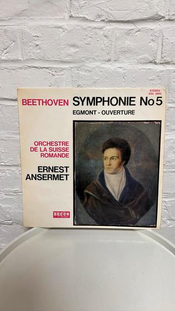 Beethoven Symphone No 5 Ernest Ansermet LP beschikbaar voor biedingen