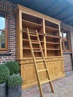 Eiken boekenkast/bibliotheekkast GRATIS LEVERING, Huis en Inrichting, Kasten | Boekenkasten, Ophalen of Verzenden, Zo goed als nieuw