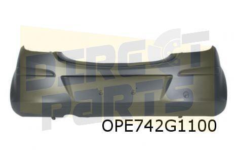 Opel Corsa D (11/06-1/15) achterbumper (Te Spuiten) (5-Deurs, Auto-onderdelen, Carrosserie, Bumper, Opel, Achter, Nieuw, Verzenden