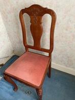 Oude stoel (doe een bod), Huis en Inrichting, Gebruikt, Hout, Eén, Ophalen