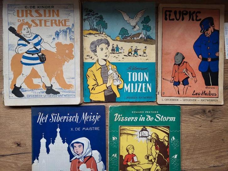 Retro kinder- en jeugdboekjes - Opdebeek, Boeken, Kinderboeken | Jeugd | 10 tot 12 jaar, Gelezen, Ophalen of Verzenden