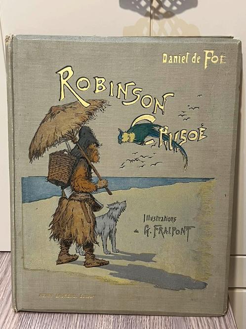 Robinson Crusoè de Daniel de Foë ed Laurens Paris, Boeken, Prentenboeken en Plaatjesalbums, Ophalen of Verzenden