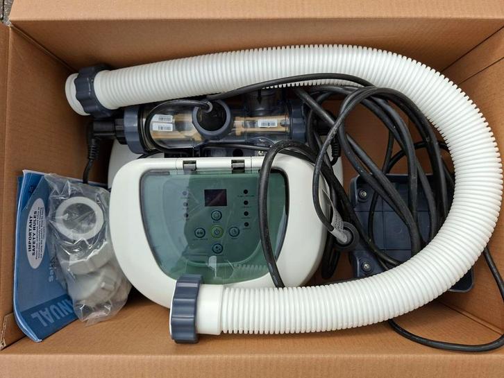 Intex zoutsysteem voor groot zwembad, Tuin en Terras, Zwembad-toebehoren, Zo goed als nieuw, Ophalen