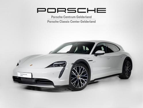 Porsche Taycan 4 Cross Turismo, Auto's, Porsche, Bedrijf, Lederen bekleding, Zetelverwarming, Elektrisch, Break, Automaat, Zilver of Grijs