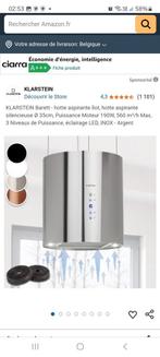 hotte îlot klarstein tk15- berett SS, Ophalen, Nieuw