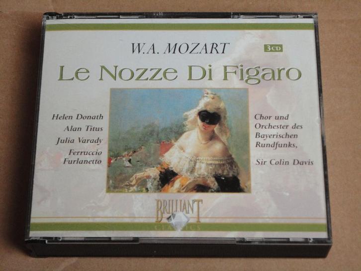 3CD BOX -  W.A. MOZART - Le Nozze Di Figaro, CD & DVD, CD | Classique, Enlèvement ou Envoi