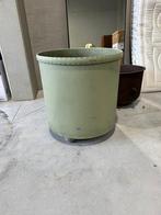 Grand pot de fleurs en métal - 65 cm, 40 cm ou plus, 40 à 70 cm, Rond, Enlèvement