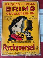 Reclamebord Brimo Rijkevorsel, Verzamelen, Ophalen of Verzenden, Gebruikt, Reclamebord