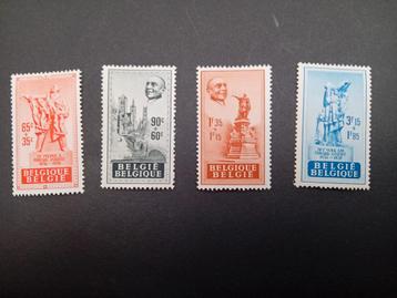 Timbres de Belgique 781/784* lot 185B, Enlèvement ou Envoi, Neuf