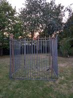 Metalen hondenren voor buiten, Dieren en Toebehoren, Ophalen, Hondenkennel, 100 cm of meer, 110 cm of meer