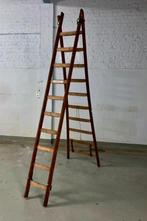 houten A - ladder / Zeer mooie, oude, kwaliteit Aladder, Doe-het-zelf en Bouw, Ladders en Trappen, Ophalen, Gebruikt, Ladder, 2 tot 4 meter